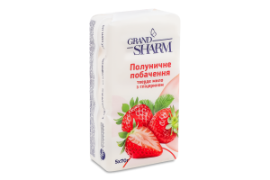 Шарм мило твердПолуничне побачен/маркаК5*70г екопак