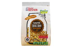 Крупа вівсяна плющена 400г Doctor Benner