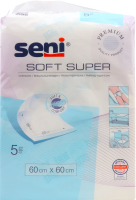 Пелёнки для взрослых одноразовые 60х60см Seni Soft 5шт