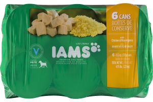 Iams Premium Dog Food With Chicken & Rice In Gravy - 6 CT