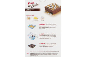 JELL-O No Bake S'mores with Jet-Puffed Mallow Bites