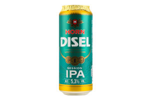 Пиво Horn Disel Session IPA світле нефільтров з/б