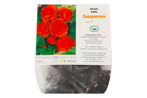 Бульба Бегонія повна помаранчева Яскрава