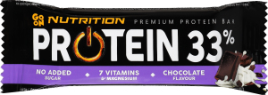 Батончик с высоким содержанием белка со вкусом шоколада Protein 33% Go On Nutrition м/у 50г