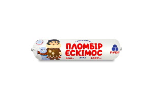 Морозиво пломбір Ескімос Рудь м/у 500г