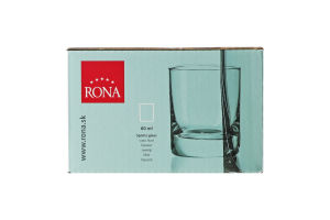 Набір чарок 60мл №1605 Spirits glass Classic 6 Rona 1шт