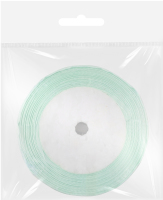 Стрічка д/подарунків мікс зелених тонів №148/63/127/73 сатин 1,2см*22м