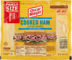 Oscar Mayer Cooked Ham Water Added 97% Fat Free