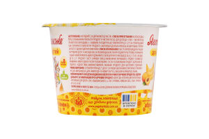 Паста творожная 3.9% для детей от 8мес с наполнителем фруктовым Абрикос-банан Яготинське для дітей ст 90г