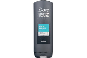 Dove Men + Care Body And Face Wash Aqua Impact