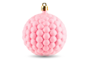 Прикраса ялинкова Куля Бульбашка Нюд 80мм 31854