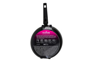 Сковорода из алюминия с антипригарным покрытием Nano Quartz 28х5.3см №MK-NQ45728 Universal Dark Maxmark 1шт