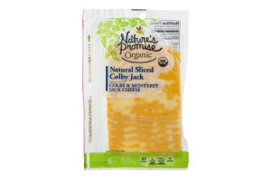 Nature's Promise Organic Natural Slice Colby Jack - 8 CT