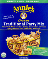 Annie's Homegrown Organic Party Mix Traditional