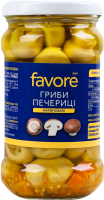 Гриби Favore печериці мариновані пастеризовані