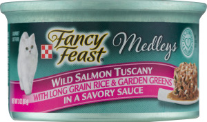 Fancy Feast Medleys Wild Salmon Tuscany Cat Food