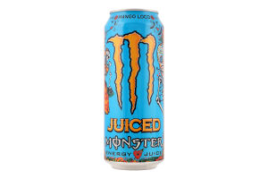 Напиток энергетический безалкогольный сильногазированный Mango Loco Juiced Monster Energy ж/б 500мл