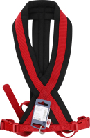 Шлея-вісімка д/собак Преміум червона нейлон 25мм 70-100см Тріксі