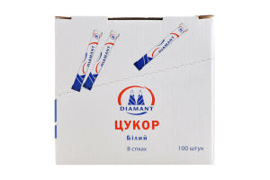 Сахар белый в стиках Diamant к/у 100шт