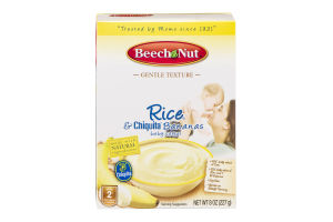 Beech Nut Stage 2 Gentle Texture Rice & Chiquita Bananas Baby Cereal