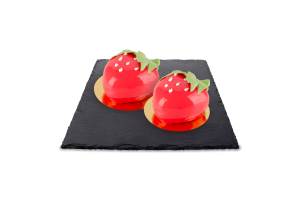 Тістечко Полуниця в шоколаді