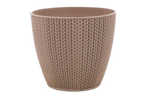 Вазон д/квітів Сумела 0,5л мокко Серінова