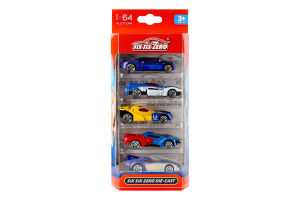 Набір ігровий Six-Six-Zero Супер тачки 986010