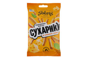 Сухарики пшенично-ржаные Сыр Jokers м/у 60г