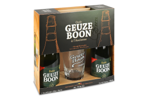 Н-р Boon Пиво Oude Geuze світле 2x0,375л+келих