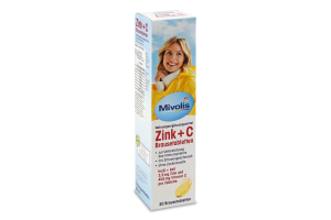 Вітаміни шипучі Mivolis Zink+C