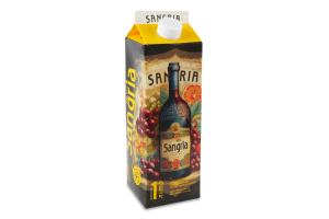 Напій винний 1л 6-6.9% білий напівсолодкий слабоалкогольний Sangria Salute т/п