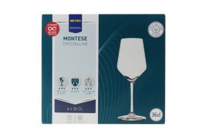 Бокалы для белого вина 360мл №377 00 02 Montese Metro Professional 6шт