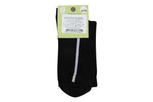 Шкарпетки підл Premier socks Економ UA чорн р22-24