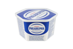 Сыр 61% мягкий пастеризованный Original Professional Philadelphia п/у 1.65кг