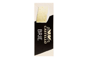 Сир 50% з білою пліснявою Brie Castello к/у 125г