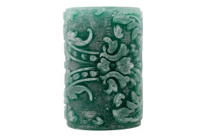 Свічка Барокко зелено-блакитна Candy Light