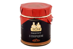 Паштет з перцем Ron с/б 160г