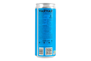 Пиво 0.33л 5.3% светлое нефильтрованное непастеризованное Ipanema India pale ale Varvar ж/б