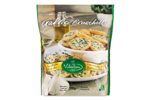 Брускета з часником та петрушкою Valentina Snacks д/п 150г
