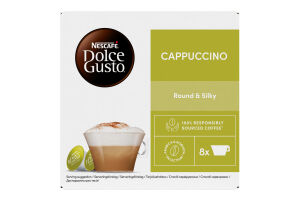 Напій кавовий Капучіно Dolce Gusto Nescafe к/у 186.4г
