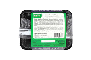 Пельмени со свининой и говядиной Гама Fresh Sandwiches лоток 350г
