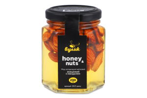 Мед Вулик Selected honey акацієвий з мигдалем