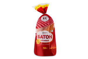 Батон нарізний Квітневий Формула смаку м/у 450г