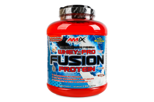 Протеин со вкусом двойного шоколада и кокоса Whey-Pro Fusion Amix 2.3кг
