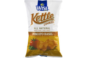 Wise Kettle Cooked Potato Chips Tomato Basil