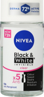 Антиперспірант Прозорий Чорне та біле Невидимий Nivea 50мл