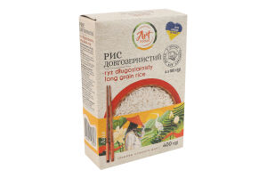 Рис длиннозернистый Art Foods к/у 4х100г