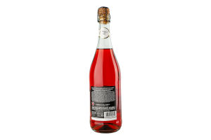 Вино игристое 0.75л 8% розовое полусладкое Lambrusco dell'Emilia Borgo Sole бут