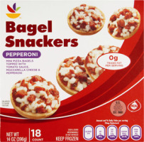 Ahold Bagel Snackers Pepperoni - 18 CT