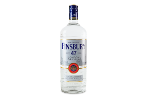 Джин 1л 47% Platinum London Dry Finsbury пл